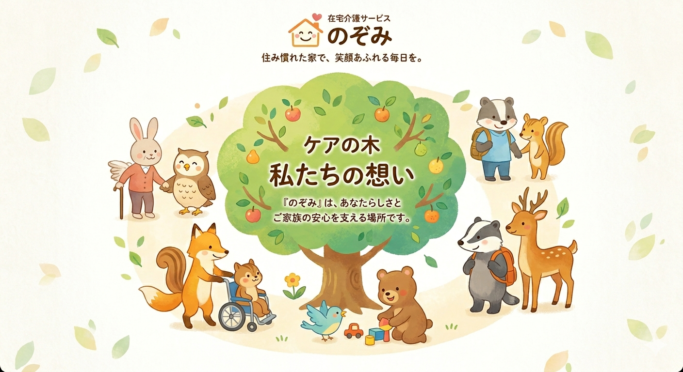 在宅介護サービスのぞみのイメージ